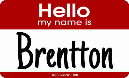Hello my name is Brentton png download
