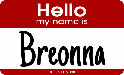 Hello my name is Breonna png download
