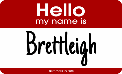 Hello my name is Brettleigh png download