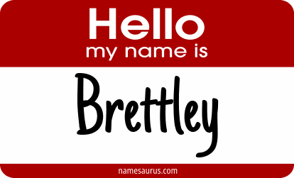 Hello my name is Brettley png download