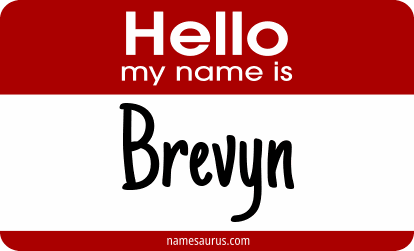 Hello my name is Brevyn png download