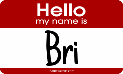 Hello my name is Bri png download