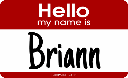 Hello my name is Briann png download