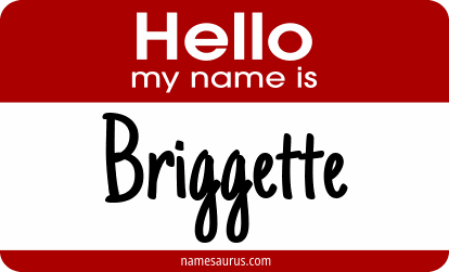 Hello my name is Briggette png download