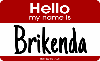 Hello my name is Brikenda png download