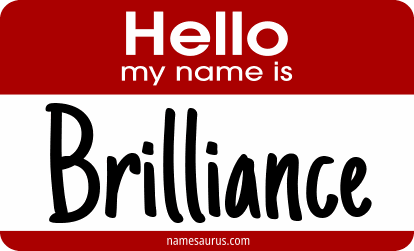 Hello my name is Brilliance png download