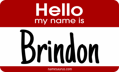 Hello my name is Brindon png download