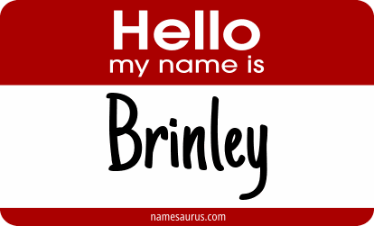 Hello my name is Brinley png download