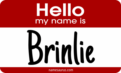 Hello my name is Brinlie png download