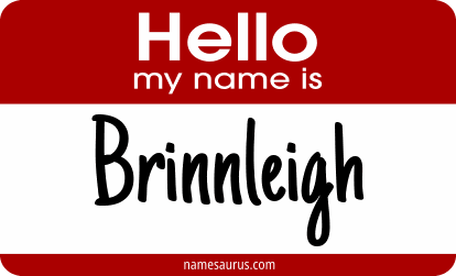 Hello my name is Brinnleigh png download