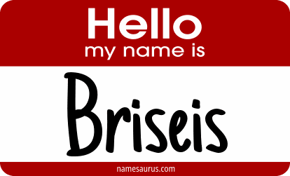 Hello my name is Briseis png download