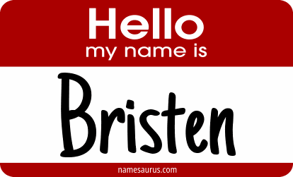 Hello my name is Bristen png download