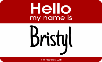 Hello my name is Bristyl png download