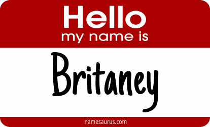 Hello my name is Britaney png download