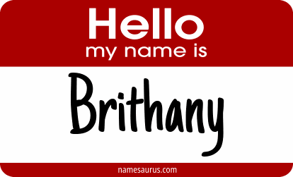 Hello my name is Brithany png download