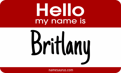 Hello my name is Britlany png download
