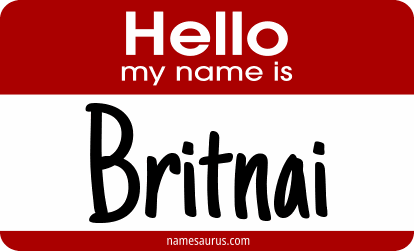 Hello my name is Britnai png download