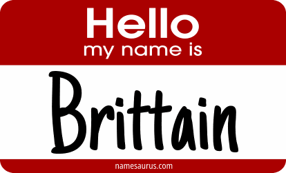 Hello my name is Brittain png download
