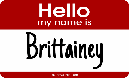 Hello my name is Brittainey png download
