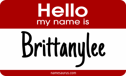 Hello my name is Brittanylee png download