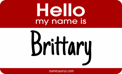 Hello my name is Brittary png download
