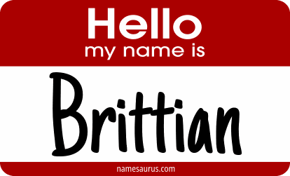 Hello my name is Brittian png download