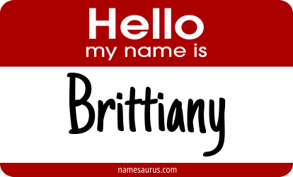 Hello my name is Brittiany png download