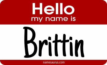 Hello my name is Brittin png download