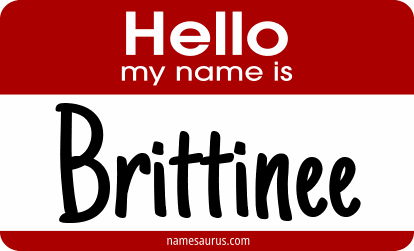 Hello my name is Brittinee png download