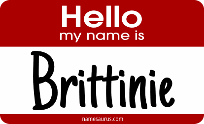 Hello my name is Brittinie png download