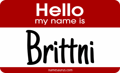 Hello my name is Brittni png download