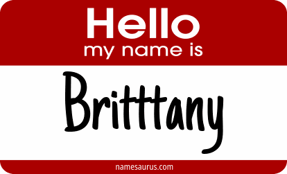 Hello my name is Britttany png download