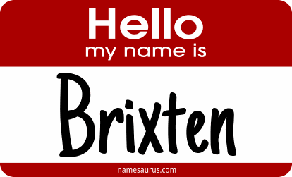 Hello my name is Brixten png download