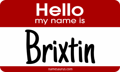 Hello my name is Brixtin png download