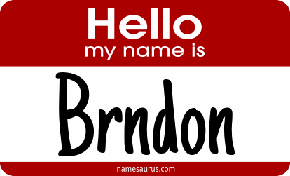Hello my name is Brndon png download