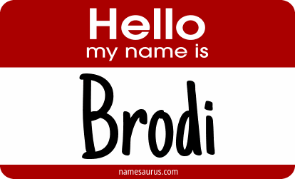 Hello my name is Brodi png download