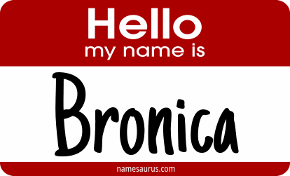 Hello my name is Bronica png download
