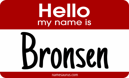Hello my name is Bronsen png download