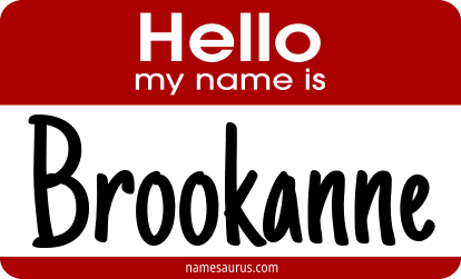 Hello my name is Brookanne png download