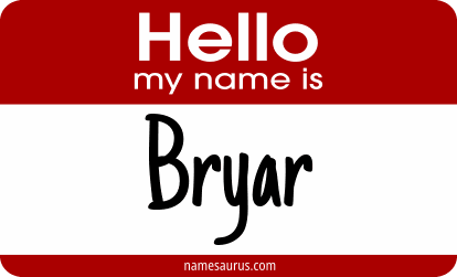 Hello my name is Bryar png download