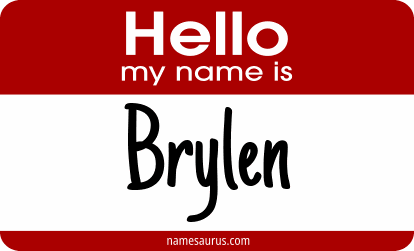 Hello my name is Brylen png download