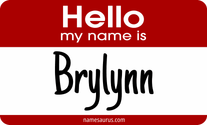 Hello my name is Brylynn png download