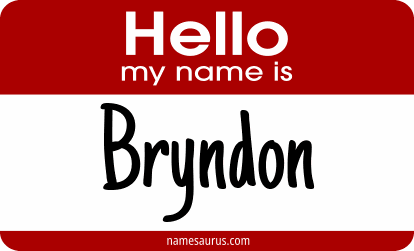 Hello my name is Bryndon png download