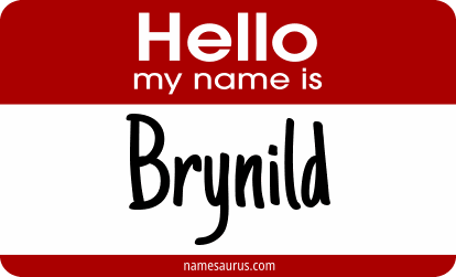 Hello my name is Brynild png download
