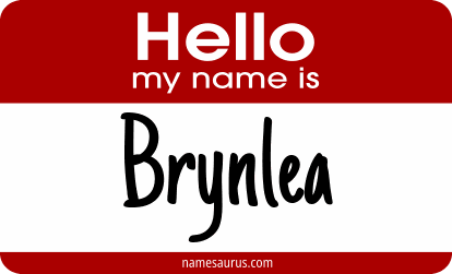Hello my name is Brynlea png download