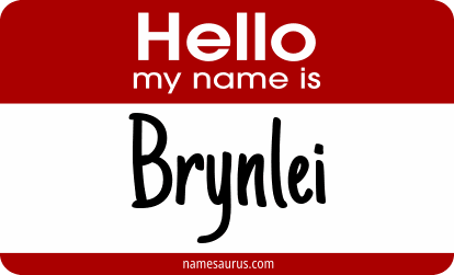 Hello my name is Brynlei png download
