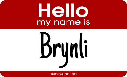 Hello my name is Brynli png download