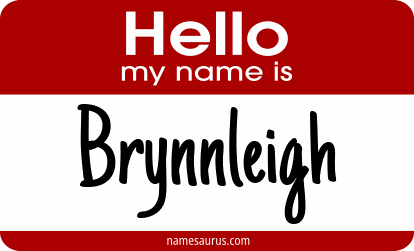 Hello my name is Brynnleigh png download