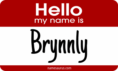 Hello my name is Brynnly png download