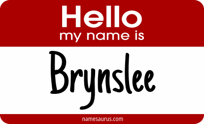 Hello my name is Brynslee png download